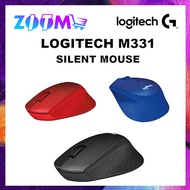 LOGITECH M331 SILENT PLUS WIRELESS MOUSE WITH NANO RECEIVER M
