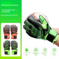 1 Pair Football Goalkeeper Gloves Latex Collision Resistant Goalkeeper Gloves Breathable and Non Slip