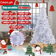【COD】 Cmon 8 FT christmas tree mini christmas tree christmas tree 8ft xmas tree White christmas tree