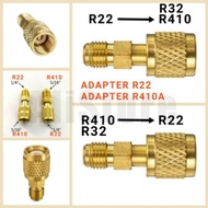 ALi Adapter R22 to R410a Adapter R410a to R22 Charging Hose R134a R32 R22 R410a Manifold Gauge Gas Meter Aircond