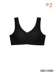 SABINA FOREVER YOUNG Soft Collection Level 2 เสื้อชั้นในไม่มีโครง รหัส SBK126 สีดำ