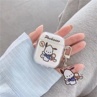 Cartoon Transparent Case Suitable for Airpods 1 2 3 Earphone Protective Case Compatible for Apple Pr