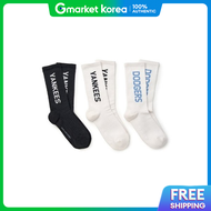 MLB | Mlb Socks Nqk 7Asor025N-00Ivs Outdoor Lettering Skate Bundle Mlb