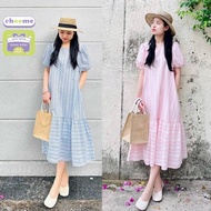 short sleeve maternity dress, soft and cool material AA777, babydoll shape, long, loose, puffy sleev