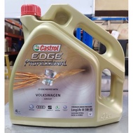 100% ORIGINAL CASTROL EDGE PROFESSIONAL 5W30 FULLY SYNTHETIC ( 4 Litre )