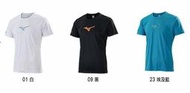 "爾東體育" MIZUNO 美津濃 72TAB50609 72TAB50601 羽球短袖T恤 運動服 慢跑服 羽球服5