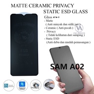 Anti-scratch PRIVACY GLASS SAM A02 A02S A03 A03 CORE A03S M02 M02S M12 2021 A12 2020 A04E 2022 VIV Y