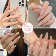 Nail Box Smooth Jelly Tone Box 24-30 Nail Box Simple and Gentle Style | Rosé Nail Studio [Code R269 