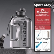 WEVOLA | Large Capacity Durable Plastic Sports Water Bottle 5000ml