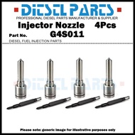 4Pcs Diesel Fuel Injector Nozzle Tips G4S011 for Hyundai Grand Starex H1 H100 Porter 2 Kia