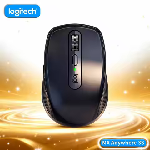 Office MX Anywhere 3S Mouse - 8000 DPI, Hyper-Scroll Wheel, Fast Charge, Ideal for Pet Food Distribu