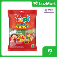 Yupi Permen Gummy Gummy Lunch Bag 93gr