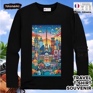 FRANCE LONG-SLEEVED SOUVENIR T-SHIRT 7 WEAR NATIONALTAG ASAL FRANCE COTTON 24S SOUVENIR PREMIUM GIFT