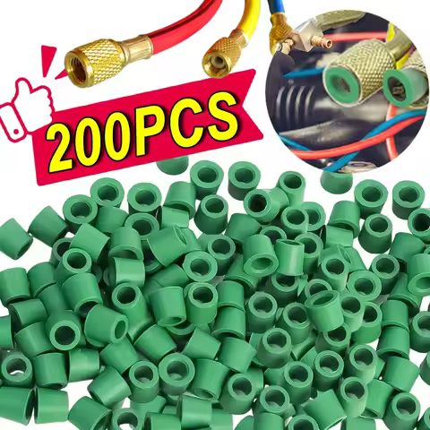 1/4'' AC Charging Hose O-Ring High Pressure Resistant Rubber Seal for Toyota Honda Ford Auto System 
