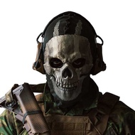 Ghost Mask COD Cosplay Airsoft Tactical Skull Full Mask
