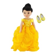 Emily Rose 14 Inch Doll Clothes - 5 PC 14" Doll Princess Costume Dress Ball Gown with Matching Glove