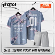 NEWEST FUTSAL JERSEY, CUSTOM FUTSAL JERSEY NAME + BACK NUMBER, FOOTBALL JERSEY, FUTSAL JERSEY, VOLLE