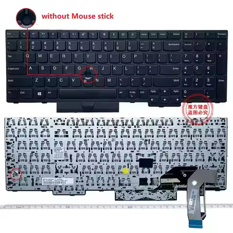 New US Keyboard for Lenovo Thinkpad P52 P53 P72 P73 R590 E590 L590 P51S Laptop Keyboard