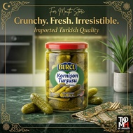 580gm Burcu Cucumber Gherkin Pickles / timun acar/ 腌黄瓜