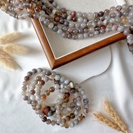 L1467 : Classic Bracelet : Botswana Agate (8mm)