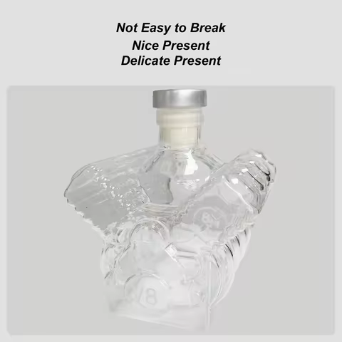 V8 Whiskey Decanter Engines Shape Alcohol Decanter Bottle Wine Decoration Bar Accessories For Tequil