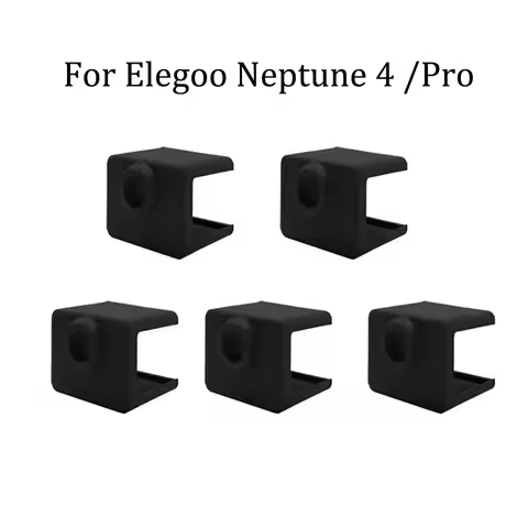 Silicone Sleeves For Elegoo Neptune 4 Hotend Neptune 4 Pro Silicone Cover Upgraded Throat Heater Blo