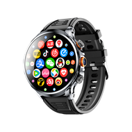 H18 สมาร์ทนาฬิกา 4G Android10.0 ระบบ GPS WIFI ซิมการ์ด Smartwatch 1.95 ทรงกลมขนาดใหญ่หน้าจอ HD กล้อง