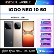 iQOO NEO 10 5G [32GB*(16+16)GB RAM 512GB ROM] - Original iQOO Malaysia