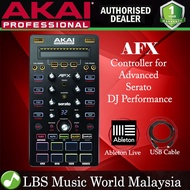 Akai Professional AFX Controller for Serato DJ Midi 4 Deck Controller with 9 Knob and 8 MPC Pad