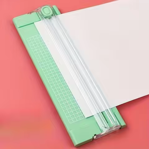 A4 Paper Cutter Trimmers Mini Portable Paper Slicer for Office Paper Cutter for Scrapbook Card Photo