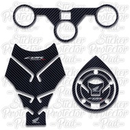 Embossed Sticker Fuelpad Tankpad triangle Cbr 250 rr new Complete quality Cbr 250rr 2017 cbr250rr ac