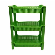 Large Multipurpose Plastic Shelf 3 Layers Letter Shelf Plate Shelf Bookshelf