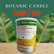 Combo 7 Cans Hera Nano Curcumin Milk 400G 100% Original Date 2026