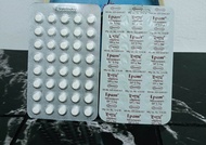 READY STOCK 121...E..122..EPAM 5mg e1226 VITAMIN D TABLET 1PAPAN 40BIJI 5PAPAN 200BIJI NEW STOCK EPA