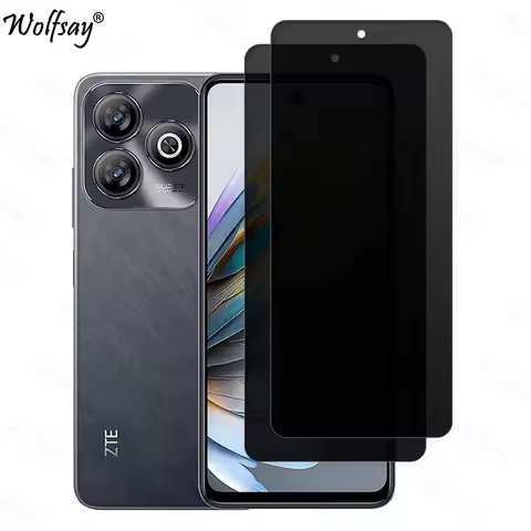 Anti-Spy Tempered Glass For ZTE Blade A75 4G Privacy Screen Protector ZTE Blade A75 4G Glass For ZTE