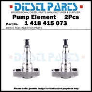 2x Pump Element Plunger and Barrel Assembly 1415-073 1418415073 6213587 6212658 U774 for Volvo EC230