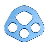 SEPEAK 30kN Aluminum Rigging Plate, Force Divider Plate Bear, Anchor Multipliers Connector Gear for