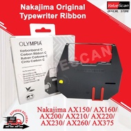 Nakajima Typewriter Ribbon (AX150/AX160/AX200/AX210/AX220/AX23/AX260/AX375)