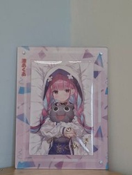 Hololive 湊阿庫婭 湊あくあ 特典複簽連訂製相框