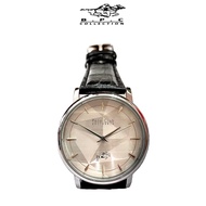 【Watch Men】Original Polo Club Britannia Fashion Business Design Men Watch Leather Strap with 1 Year 