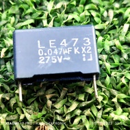Capacitor mkt 47pf 275v