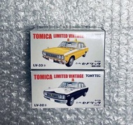 Tomica Tomy Tomytec Limited Vintage TLV 多美卡  (初回 特別仕樣) Nissan Cedric LV-32a 日產 警車 LV-33a