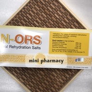 N-ORS Oral Rehydration Salts ORS Orange Flavour 1 box = 50 sachets