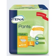 Tena Pants Value L 10'S