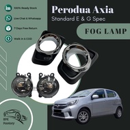 Perodua Axia Fog Lamp Spot Light Fog Light Foglamp Foglight Spotlight 2017 2018 2019 Standard E &amp; G Spec