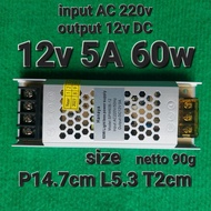 Power supply 5A 12v Adapter Iron Net slim original psu 12v volt GAP27