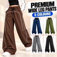 360 OUTFIT Celana Panjang 2 Pockets Seluar Panjang Tracksuit Seluar Sukan Casual Long Pants Trousers