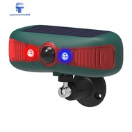 Solar Animal Repeller Mouse  IP55 Waterproof Solar Powered Animal Deterrent with 13 Sounds for Garde