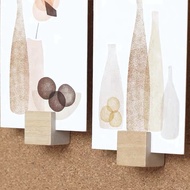 I-Shaped Wooden Nail Card Slot Does Not Hurt The Art Photo Feel Cork Pin Drill Holes