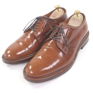 成色極佳 □ ALDEN 9905 威士忌色科爾多瓦皮鞋 Barrie 鞋楦 正裝皮鞋ブラウン8.5碼 美國製造 男士 稀有款 ◎